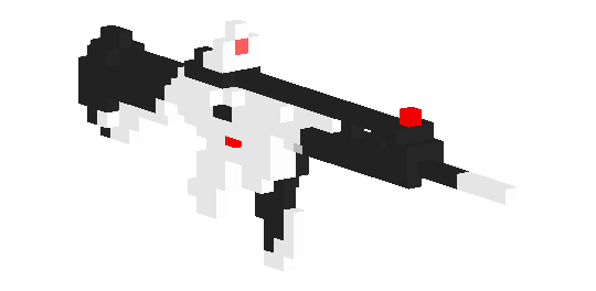 AEON HK416 native voxel preview