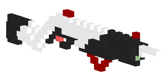 AEON Mossberg 500 native voxel preview